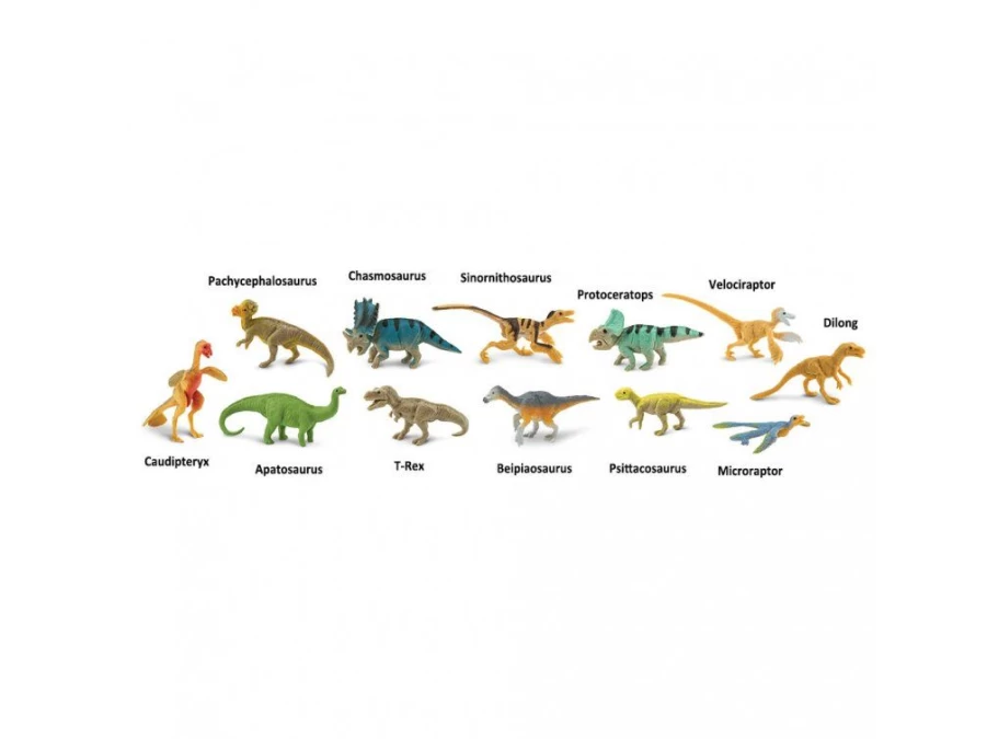 Utukutu Safari Ltd. Tuba - Feathered Dinosaurs | Toys