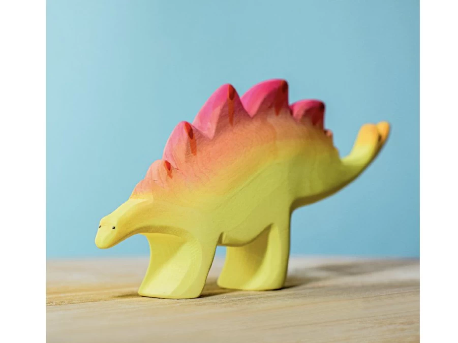 Utukutu Large Wooden Stegosaurus Dinosaur | Toys