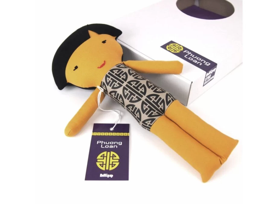Utukutu Fabric Doll Vietnamese Phuong Loan | Toys