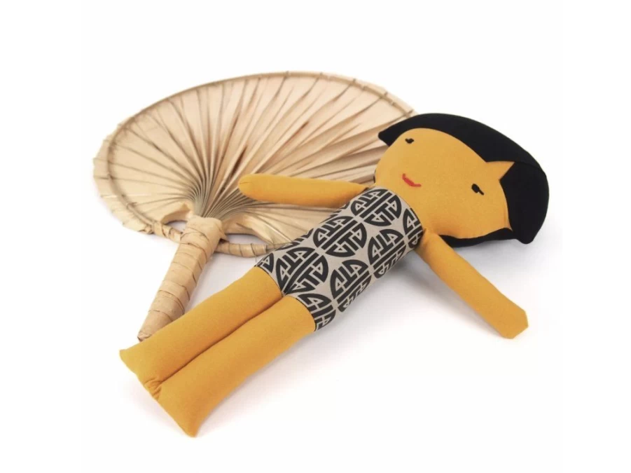 Utukutu Fabric Doll Vietnamese Phuong Loan | Toys