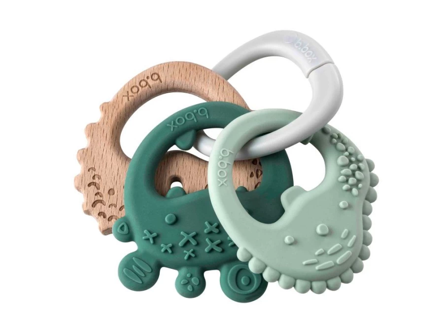 Utukutu Trio Teether Green - Sage | Toys