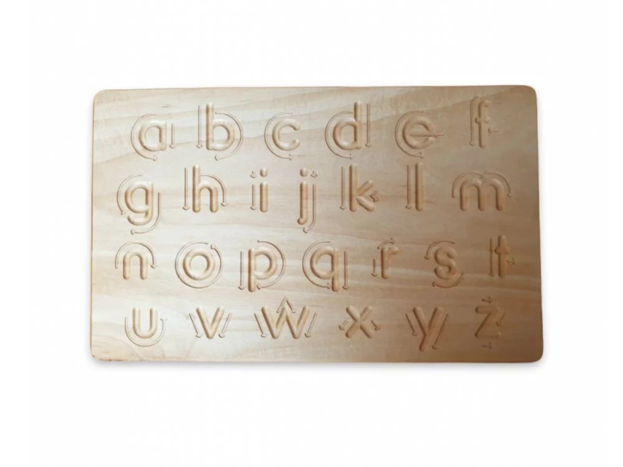 Utukutu Alphabet Tracing Board Lowercase | Montessori Aids
