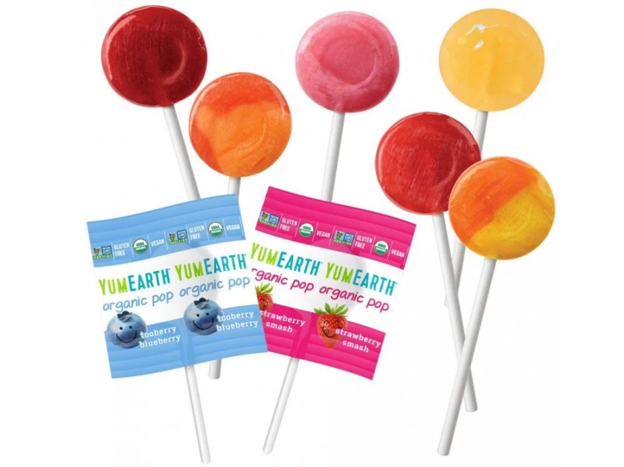 Utukutu Bio Fruit Lollipop Strawberry | Sweets
