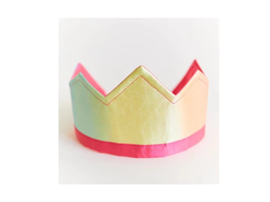 Utukutu Rainbow Pink Silk Crown | Toys