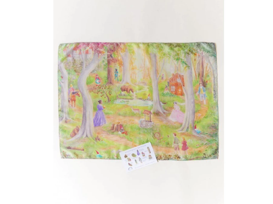 Utukutu Silk Scarf Search And Find - Fairy Tale | Toys