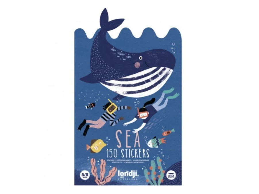 Utukutu Removable Stickers - Sea | Toys