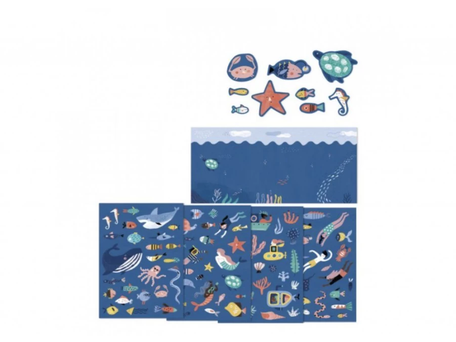 Utukutu Removable Stickers - Sea | Toys