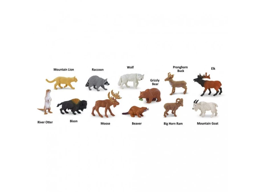Utukutu Safari Ltd. Tuba - Animals Of North America | Toys