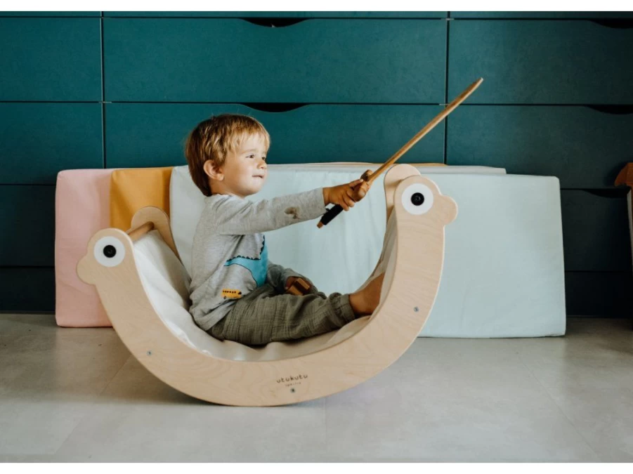 Utukutu Mattress For The Spectra Rocker - Softie Beige/Pastel | Mobility And Balance Aids