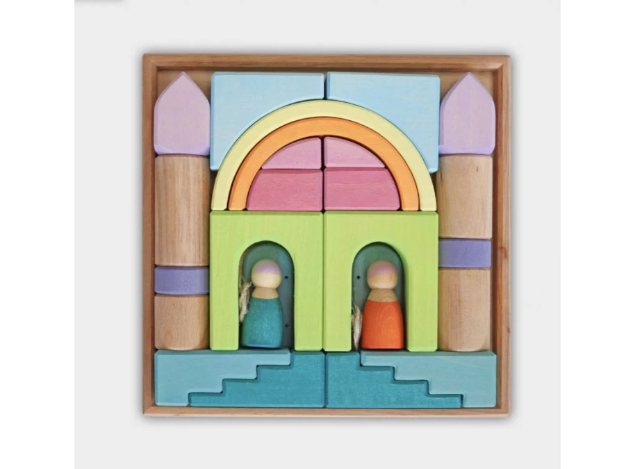 Utukutu Wooden Kit City - Cloud | Toys