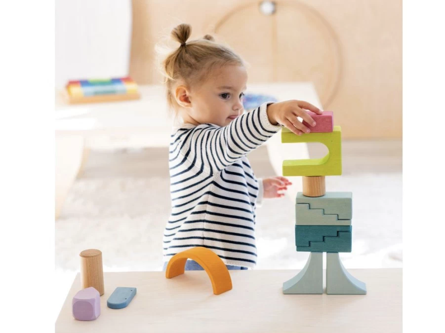 Utukutu Wooden Kit City - Cloud | Toys