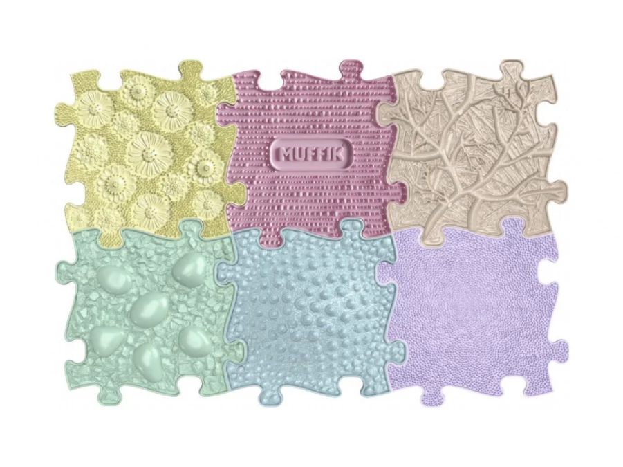 Utukutu Orthopedic Floor - Baby Pastel Set 6 | Mobility And Balance Aids