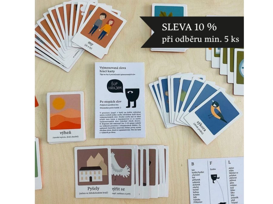 Utukutu Playing Cards With Listed Words | Toys