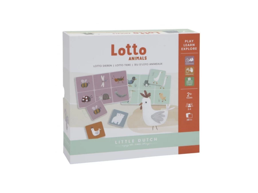Utukutu Board Game Lotto Animals Goose | Toys