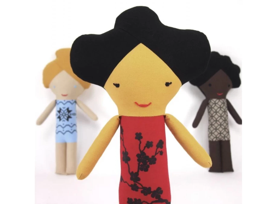 Utukutu Cloth Doll Japanese Woman Yoko | Toys