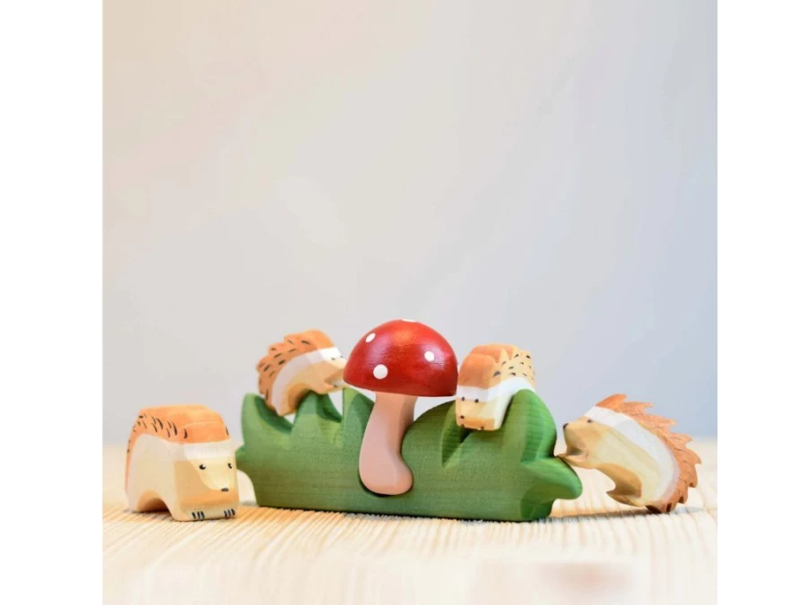 Utukutu Large Wooden Hedgehog Animal | Toys