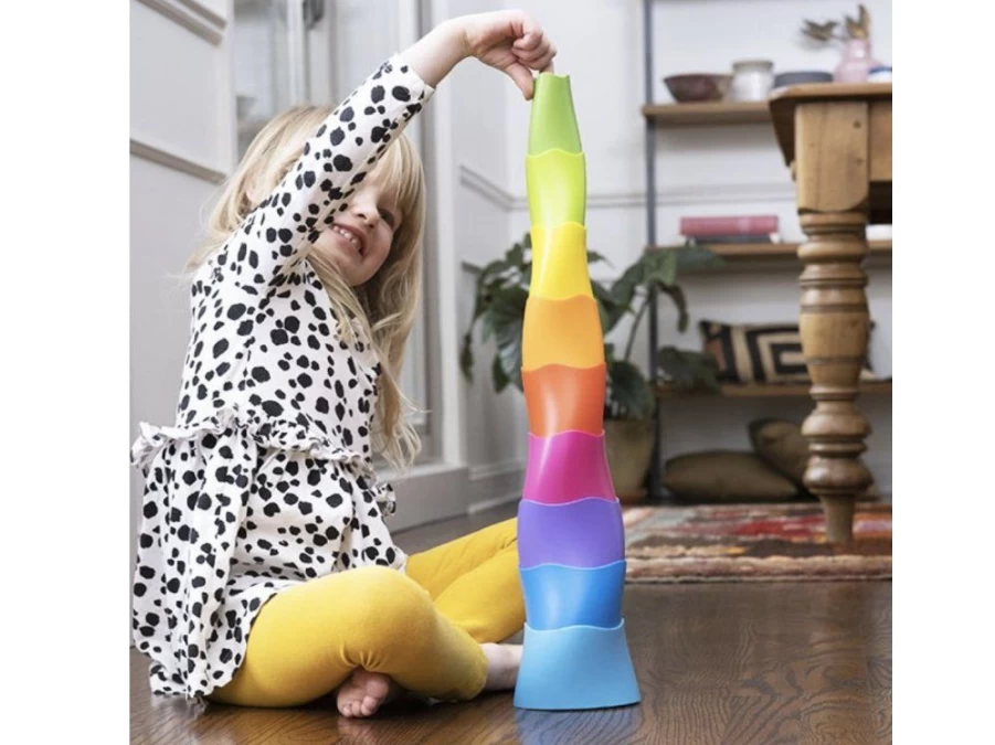 Utukutu Spiroku Spiral Stacking Cups | Toys