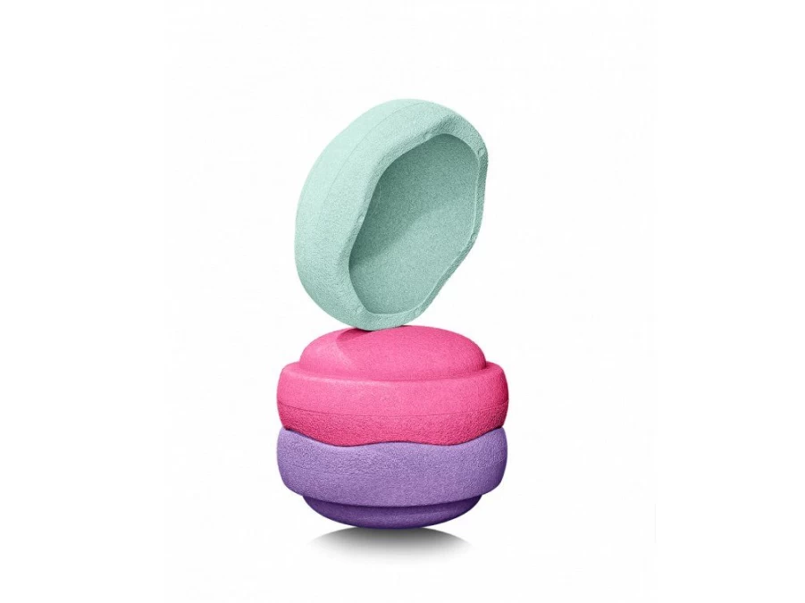 Utukutu Stapelstein Balance Stones Fresh - Set Of 3 Pieces | Mobility And Balance Aids