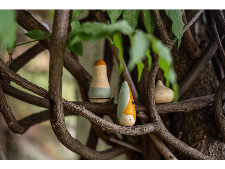 Utukutu Hooray! Wooden Toys (3Pcs) | Toys