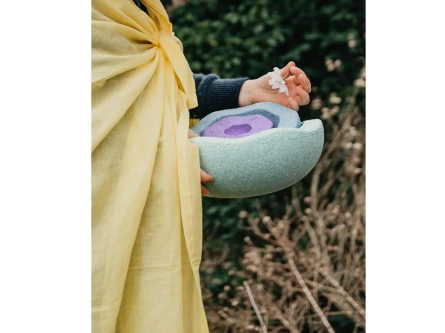 Utukutu Stapelstein Inside Balancing Stones Cool Pastel - Set Of 3 Pcs | Mobility And Balance Aids