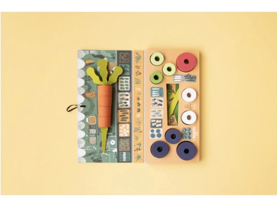 Utukutu My Veggies Wooden Puzzle | Toys