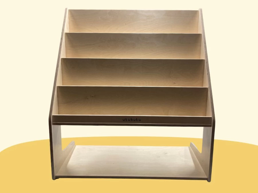Utukutu Children'S Wooden Montessori Library | Montessori Aids