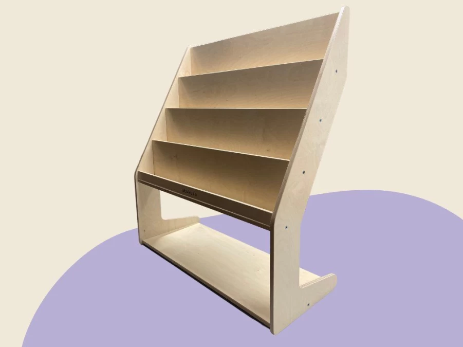 Utukutu Children'S Wooden Montessori Library | Montessori Aids