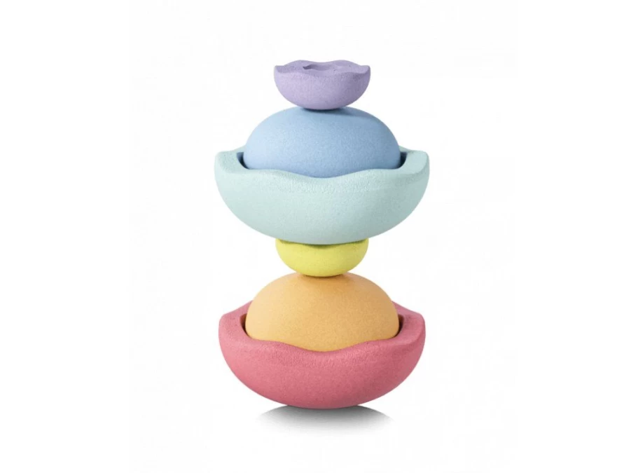 Utukutu Stapelstein Inside Balancing Stones Pastel - Set Of 6 New | Mobility And Balance Aids