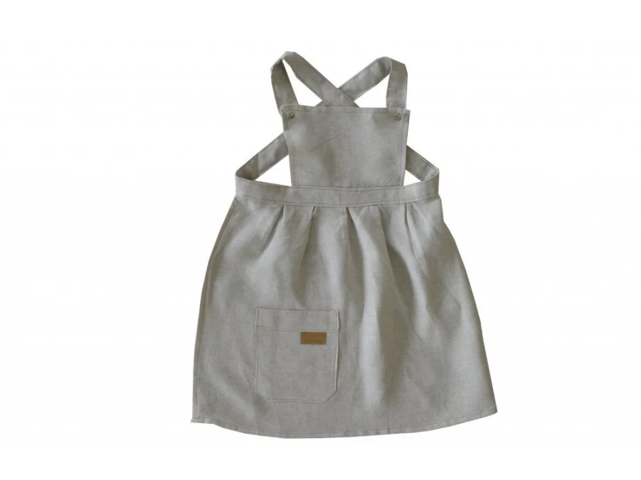 Utukutu Linen Children'S Apron For Girls | Mobility And Balance Aids