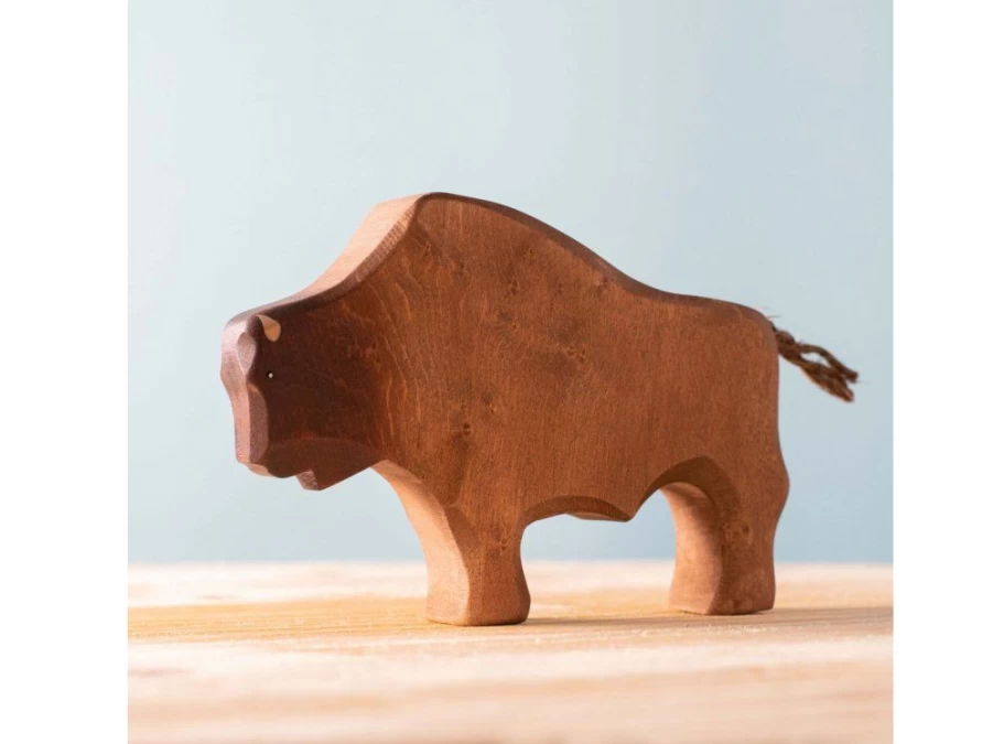 Utukutu Wooden Animal Bison | Toys