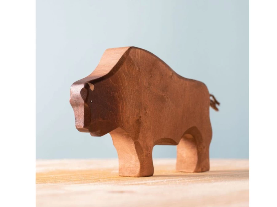Utukutu Wooden Animal Bison | Toys