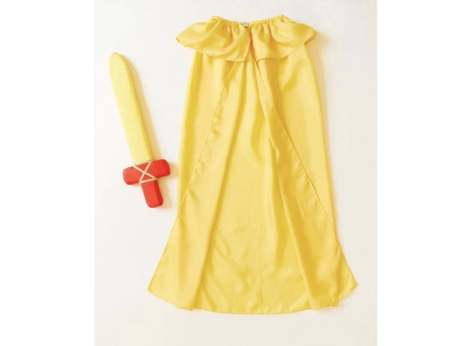 Utukutu Silk Gold Cloak + Sword + Crown | Toys